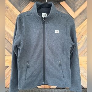 The North Face Charcoal Women's Zip Up Fleece Size Medium